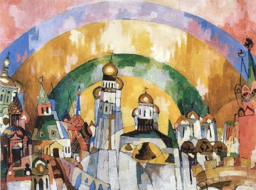 Abstracto famoso Painting - nebozvon skybell 1919 Aristarkh Vasilevich Lentulov cubismo abstracto